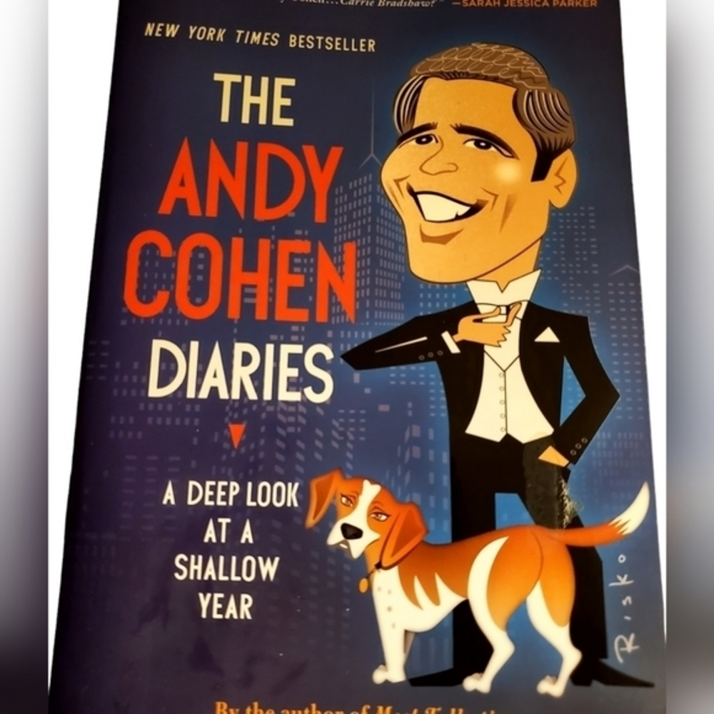 The Andy Cohen Diaries Paperback Book Signed by Andy Used